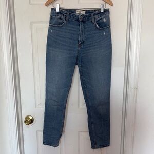 Abercrombie & Fitch Curve Love The Skinny High Rise Jeans